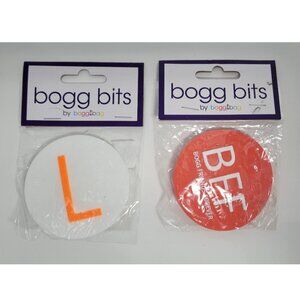 NWT Bogg Bits by Bogg Bag Accessory BFF ('Bogg Friends Forever') & "L"